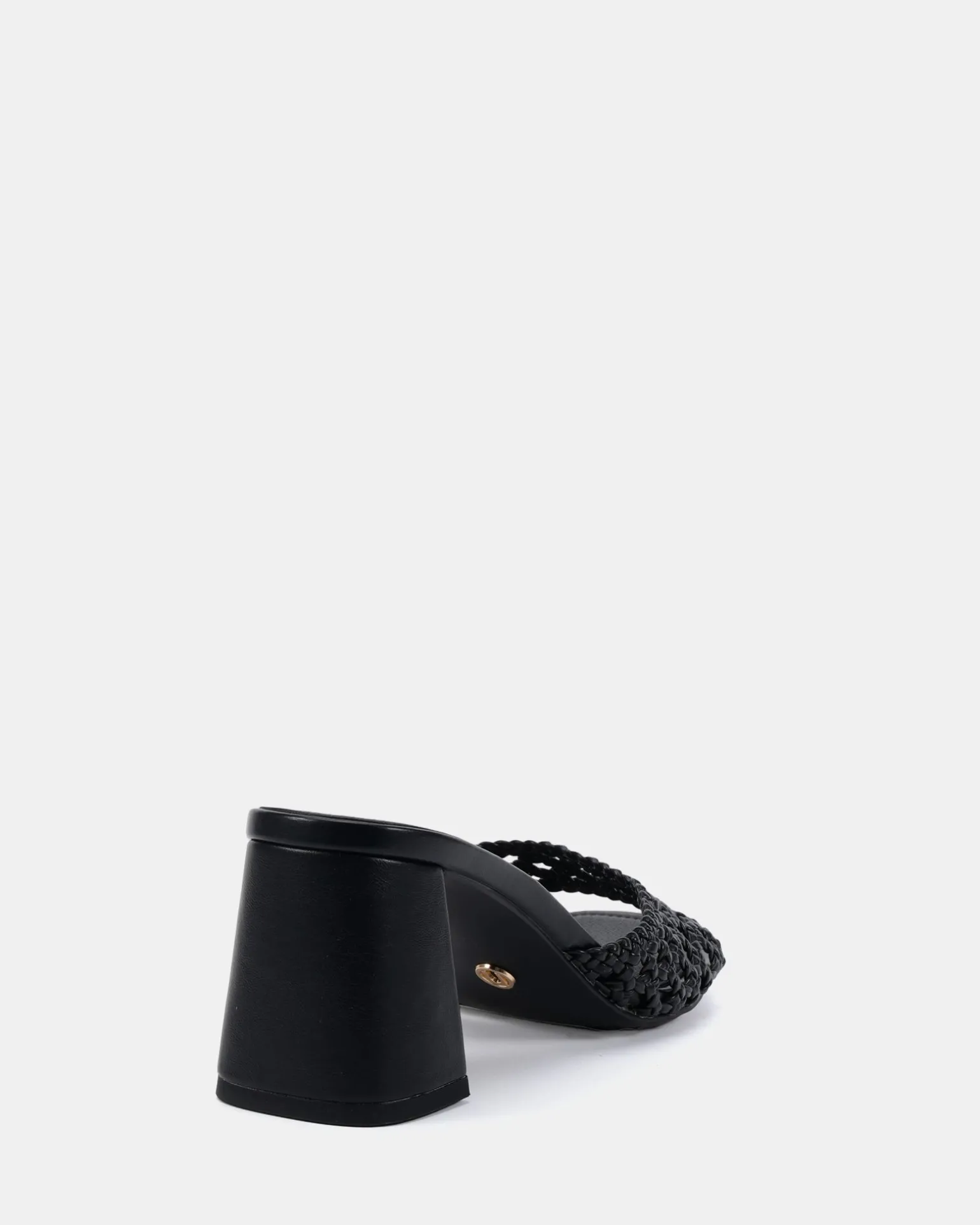 YUNA BLACK Heeled Sandals