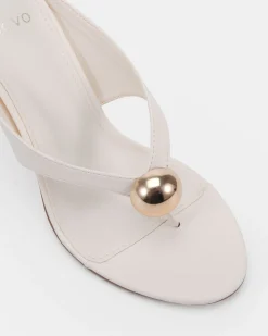 ZABELLA WHITE High Heels