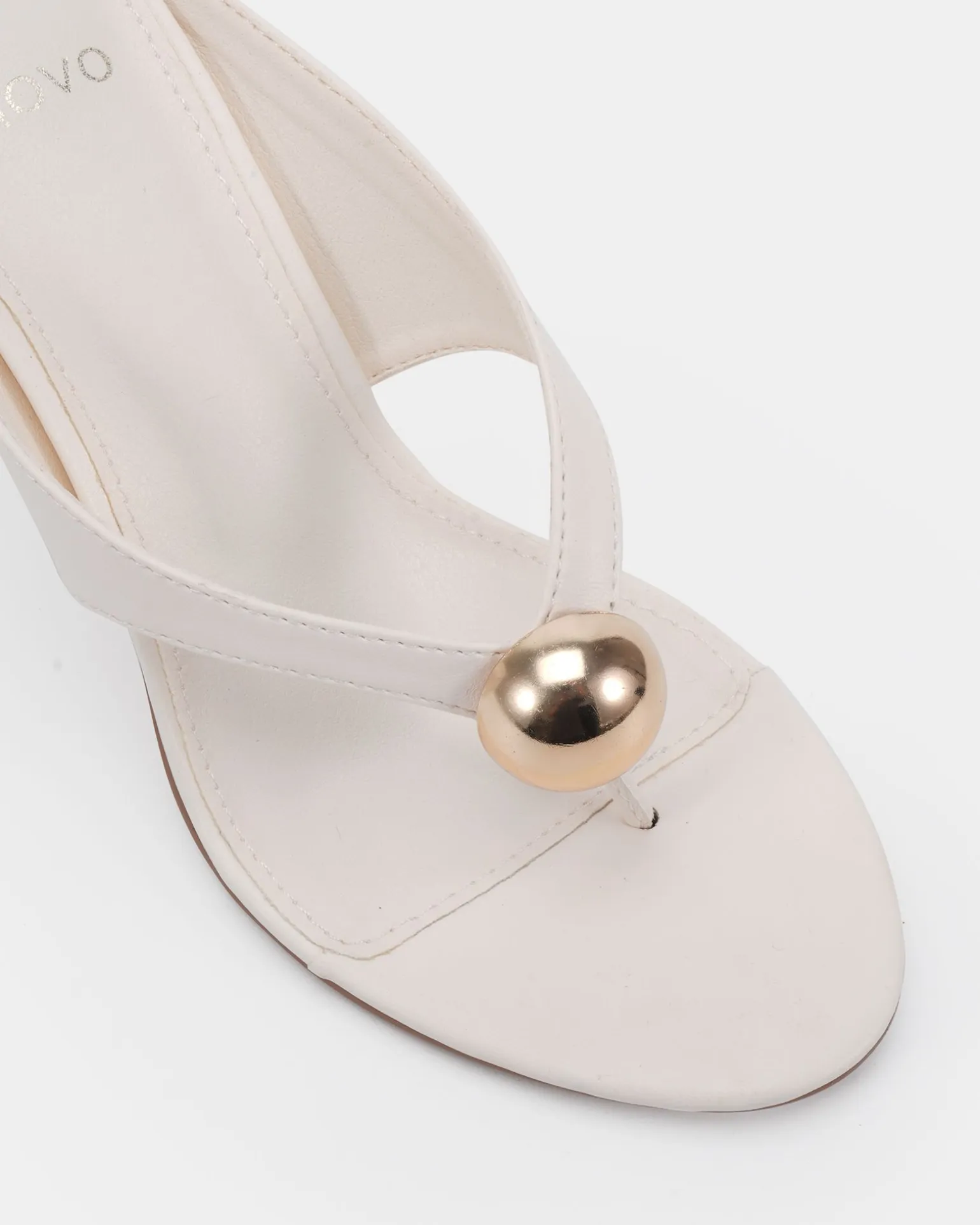 ZABELLA WHITE High Heels