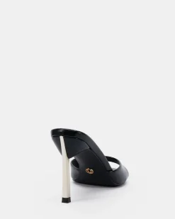 ZABELLE Black Patent High Heels