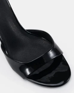 ZABELLE Black Patent High Heels