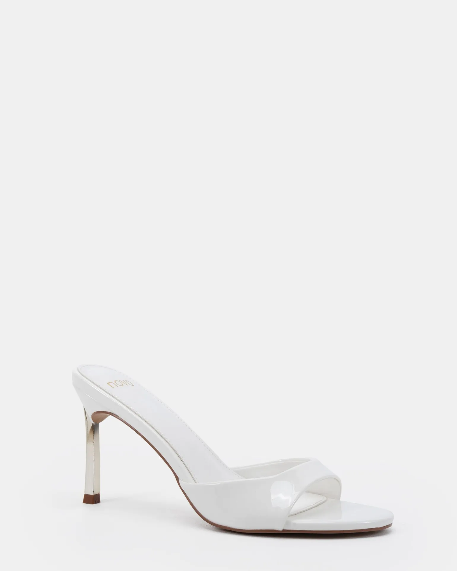 ZABELLE White Patent High Heels