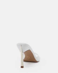 ZABELLE White Patent High Heels