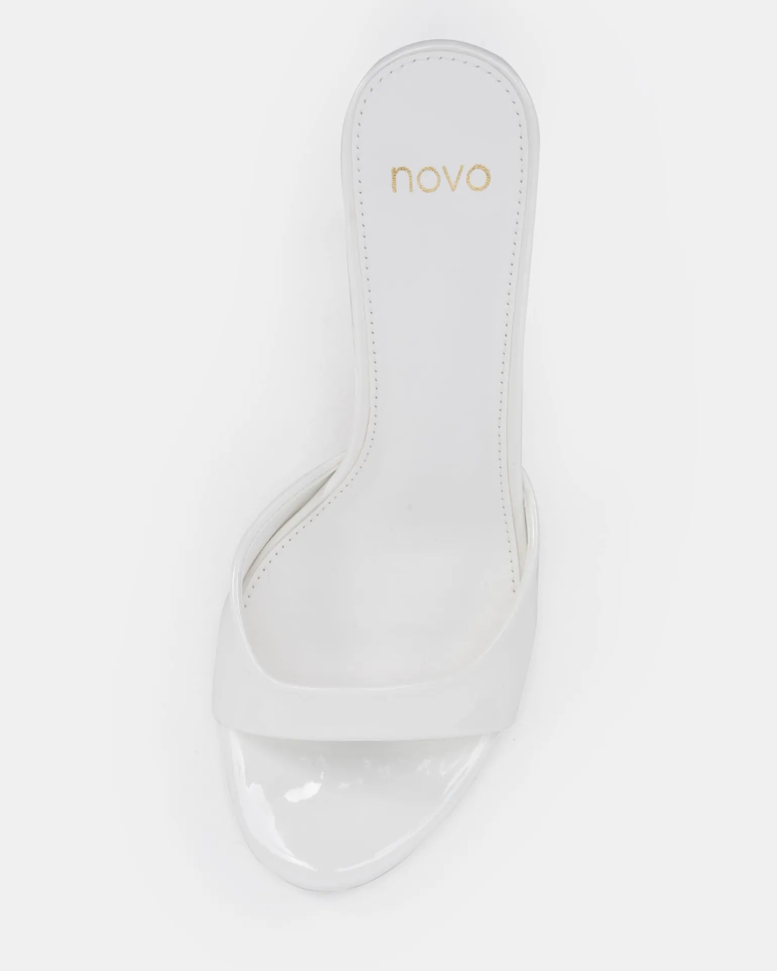 ZABELLE White Patent High Heels