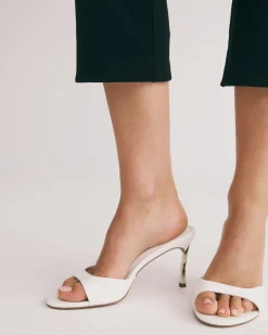ZABELLE White Patent High Heels