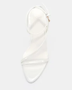 ZABINE White Patent High Heels