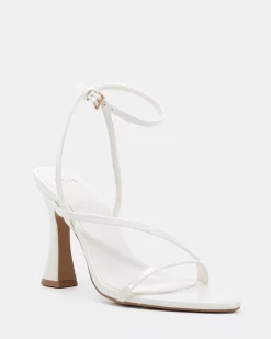 ZABINE White Patent High Heels