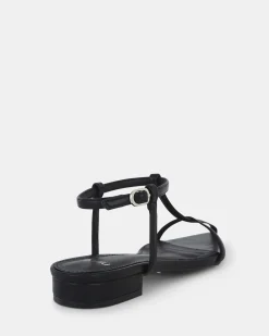 ZACK BLACK Strappy Sandals