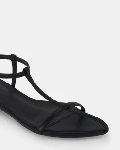 ZACK BLACK Strappy Sandals