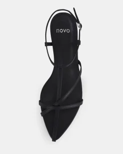 ZAGE BLACK Kitten Heels