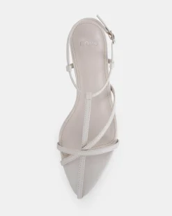 ZAGE CREAM Kitten Heels
