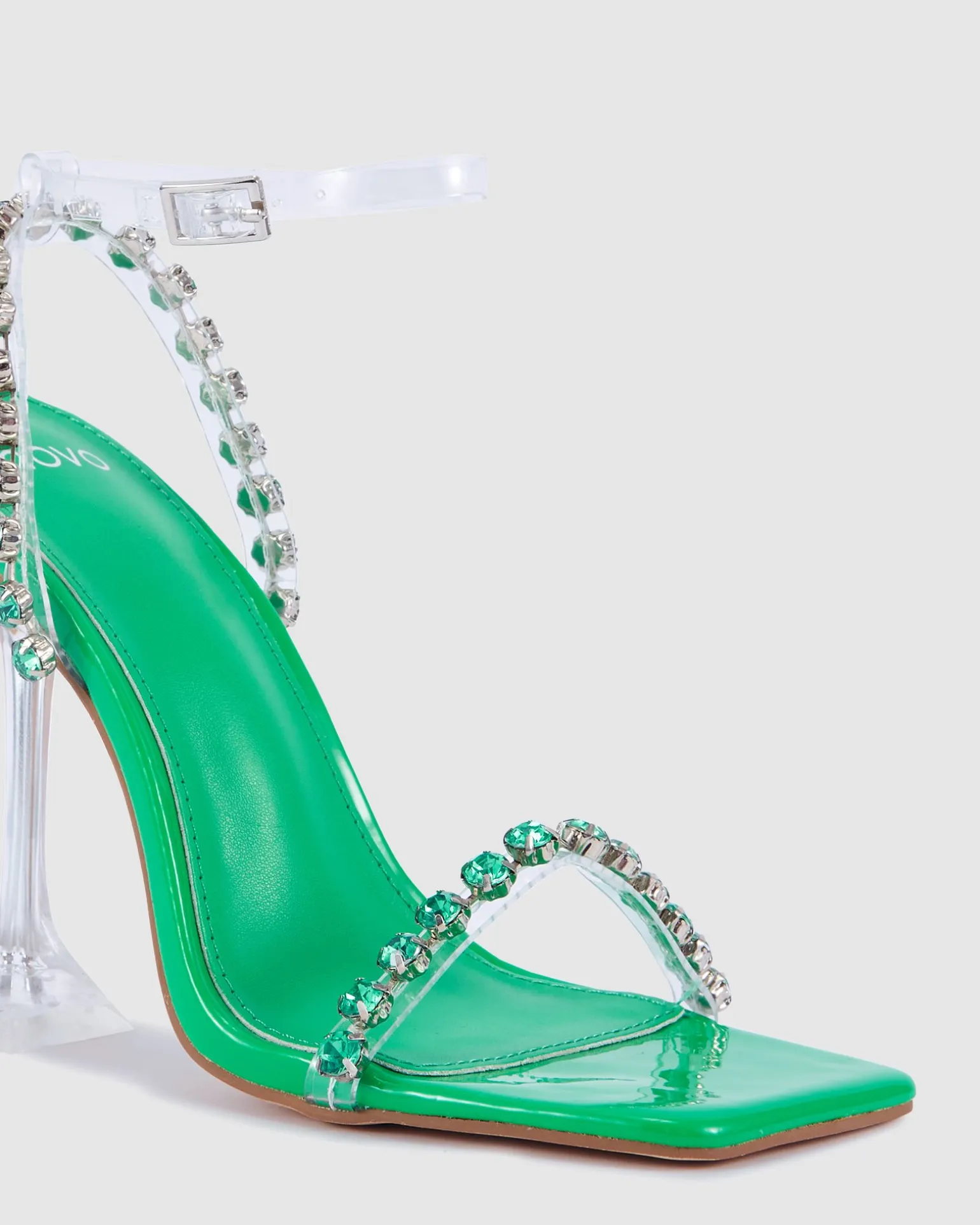 ZAKY GREEN Martini Heels