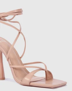 ZANCY Buff Triangular Heels