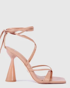 ZANCY Buff Triangular Heels