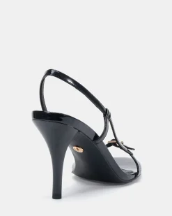 ZANDEE Black Patent High Heels