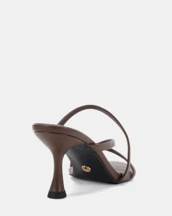 ZANTE MILK CHOCOLATE Mules