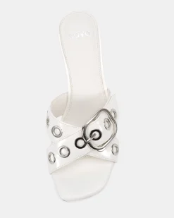 ZARAGOZA WHITE High Heels