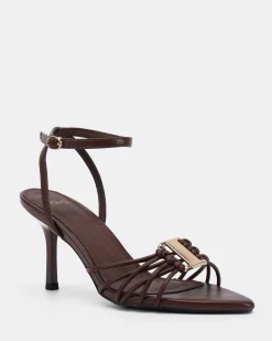 ZARRIA MILK CHOCOLATE High Heels