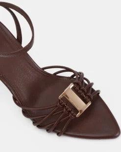 ZARRIA MILK CHOCOLATE High Heels