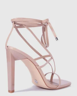 ZAVO CAMEL Slim Rectangular Heels