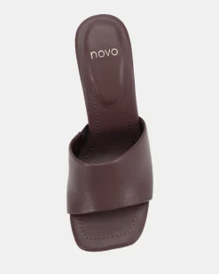 ZAYIN MILK CHOCOLATE Mules