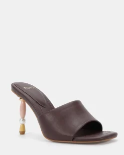ZAYIN MILK CHOCOLATE Mules