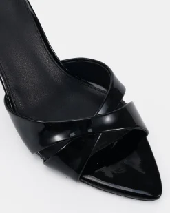 ZAYNA Black Patent High Heels