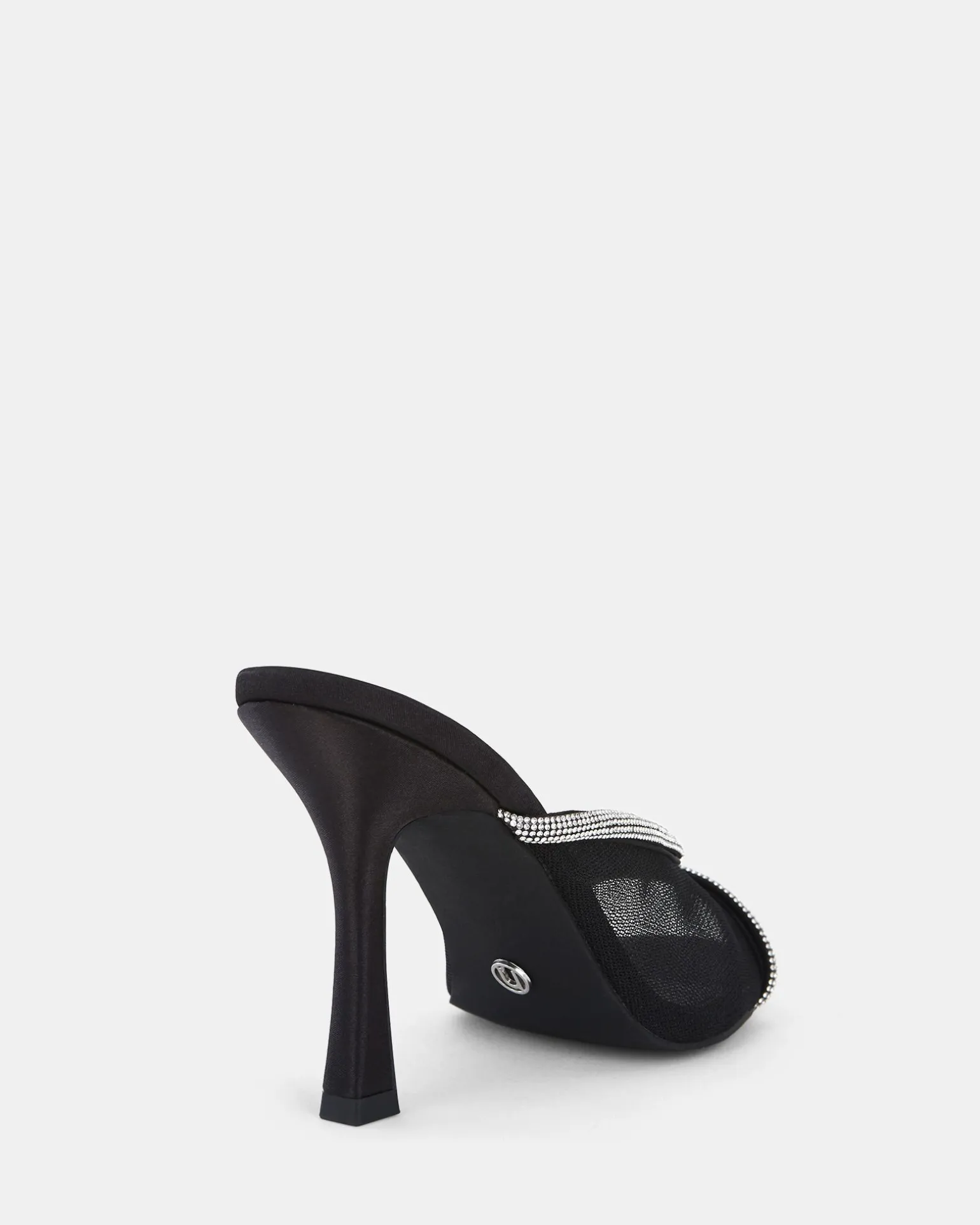 ZEMMA BLACK Open Toe Heels