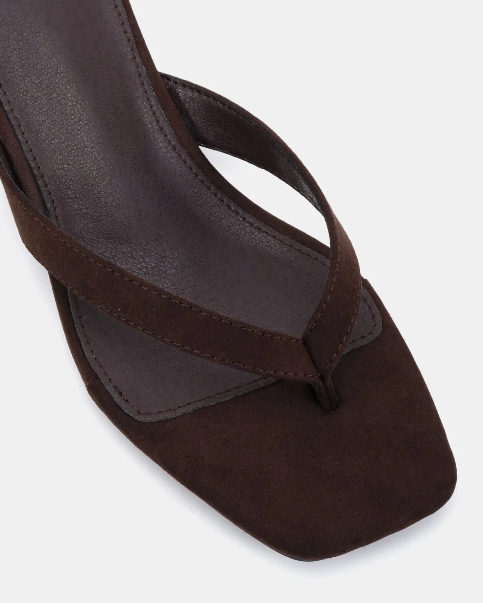 ZEPHRIN ESPRESSO SUEDE Low Heels