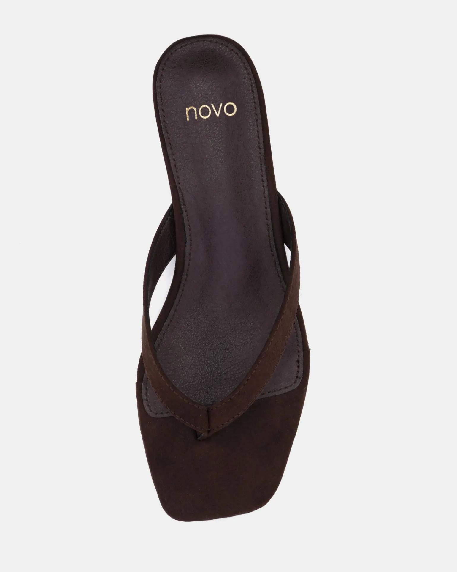 ZEPHRIN ESPRESSO SUEDE Low Heels