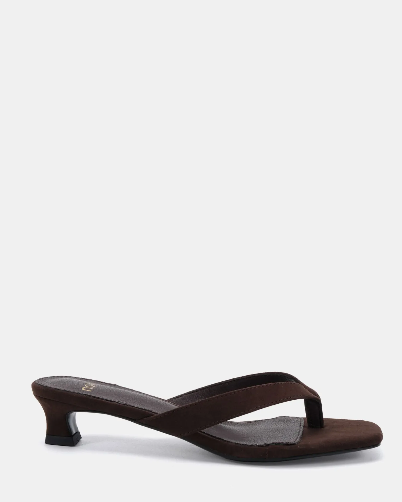 ZEPHRIN ESPRESSO SUEDE Low Heels