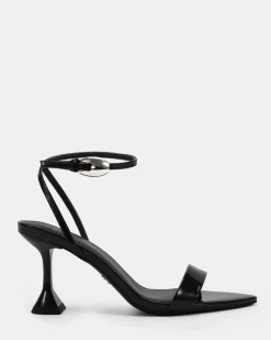 ZIBIT Black Patent High Heels