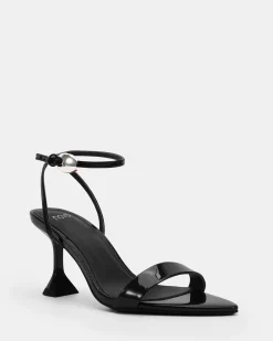 ZIBIT Black Patent High Heels