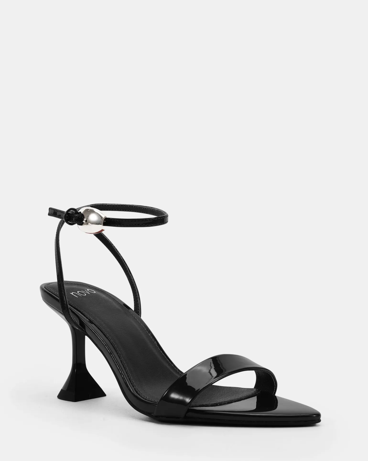 ZIBIT Black Patent High Heels