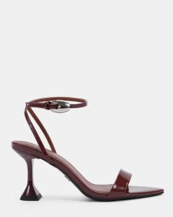 ZIBIT PLUM PATENT High Heels