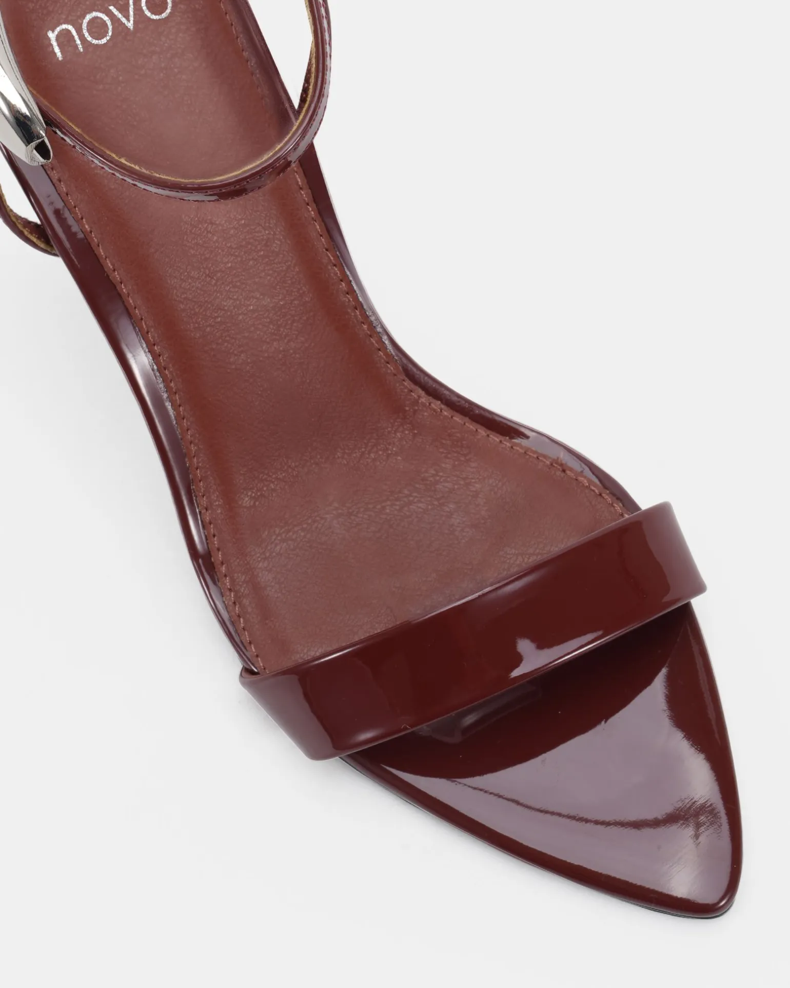ZIBIT PLUM PATENT High Heels