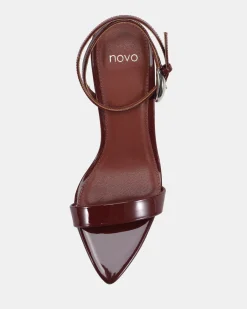 ZIBIT PLUM PATENT High Heels
