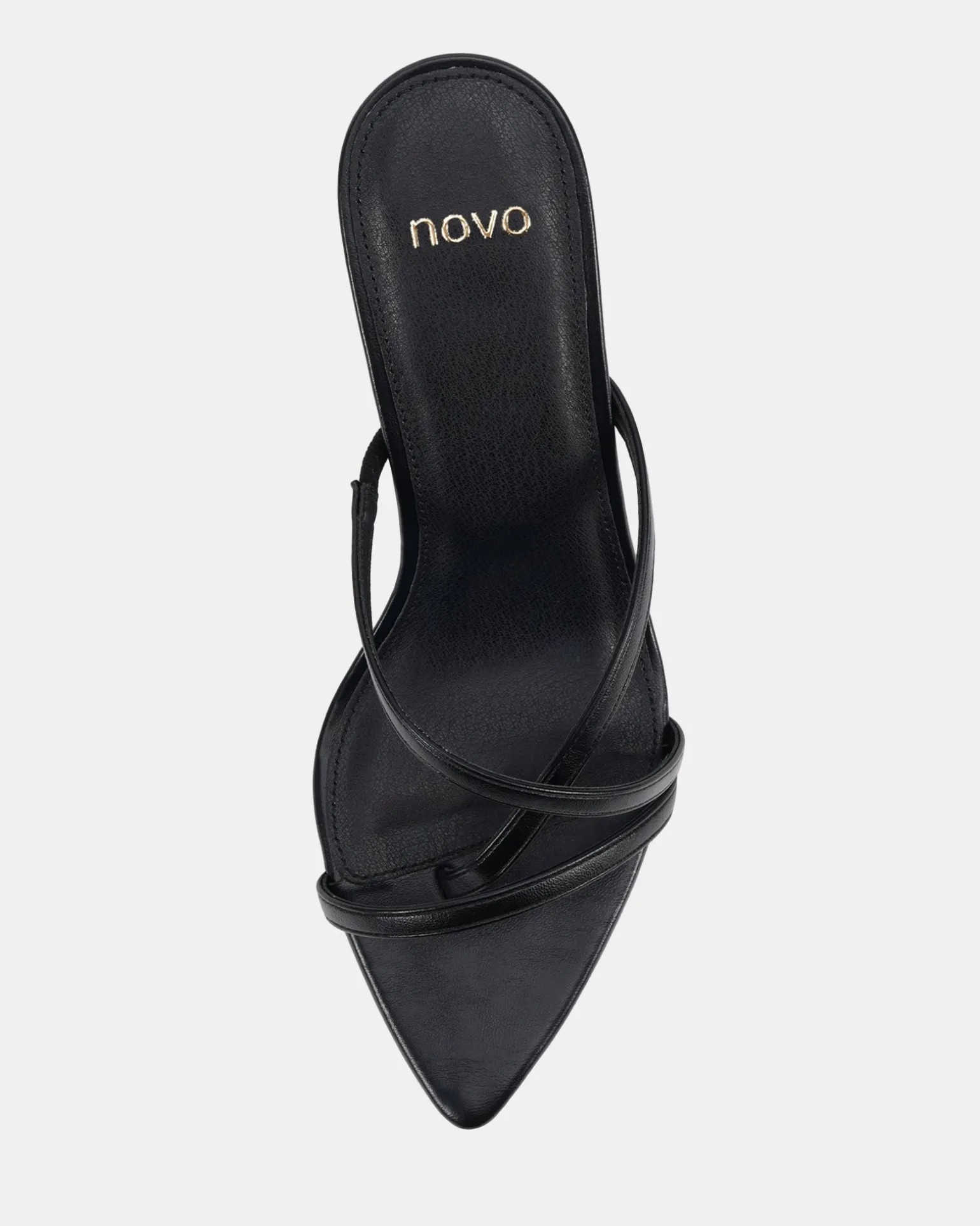 ZINCKY Black Smooth Mules