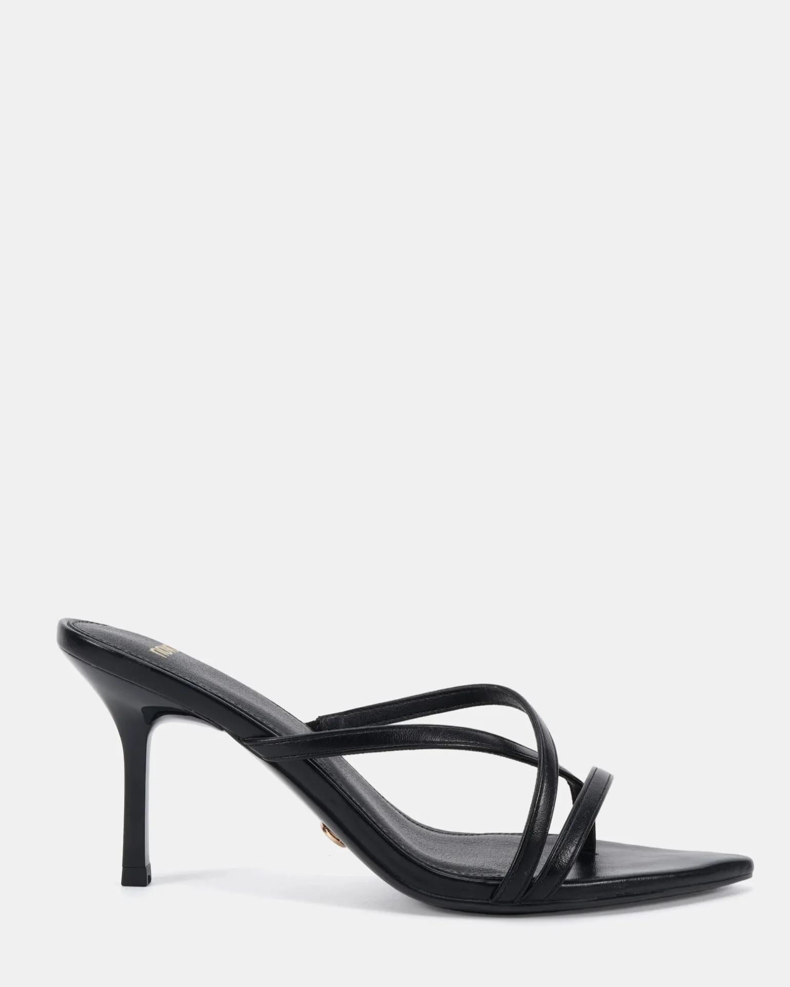 ZINCKY Black Smooth Mules