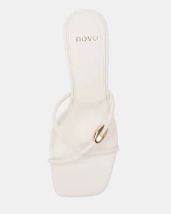 ZINGY WHITE Mules