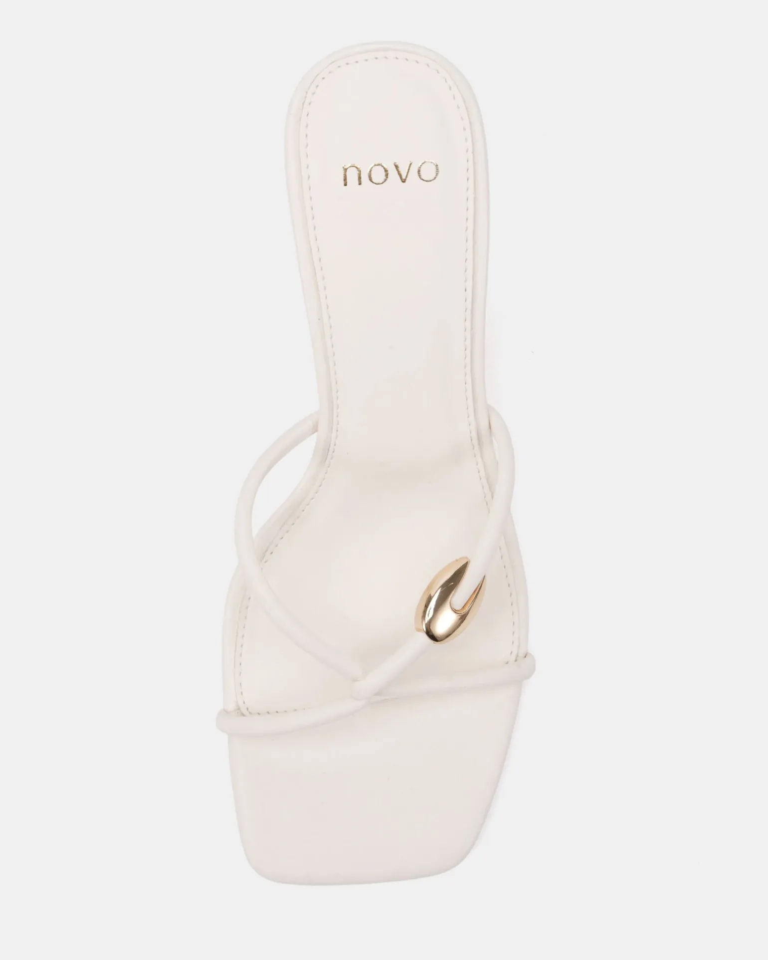 ZINGY WHITE Mules