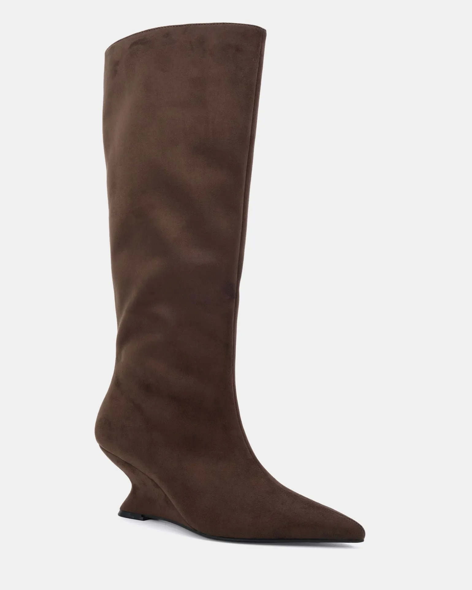 ZIRCON ESPRESSO SUEDE Long Boots