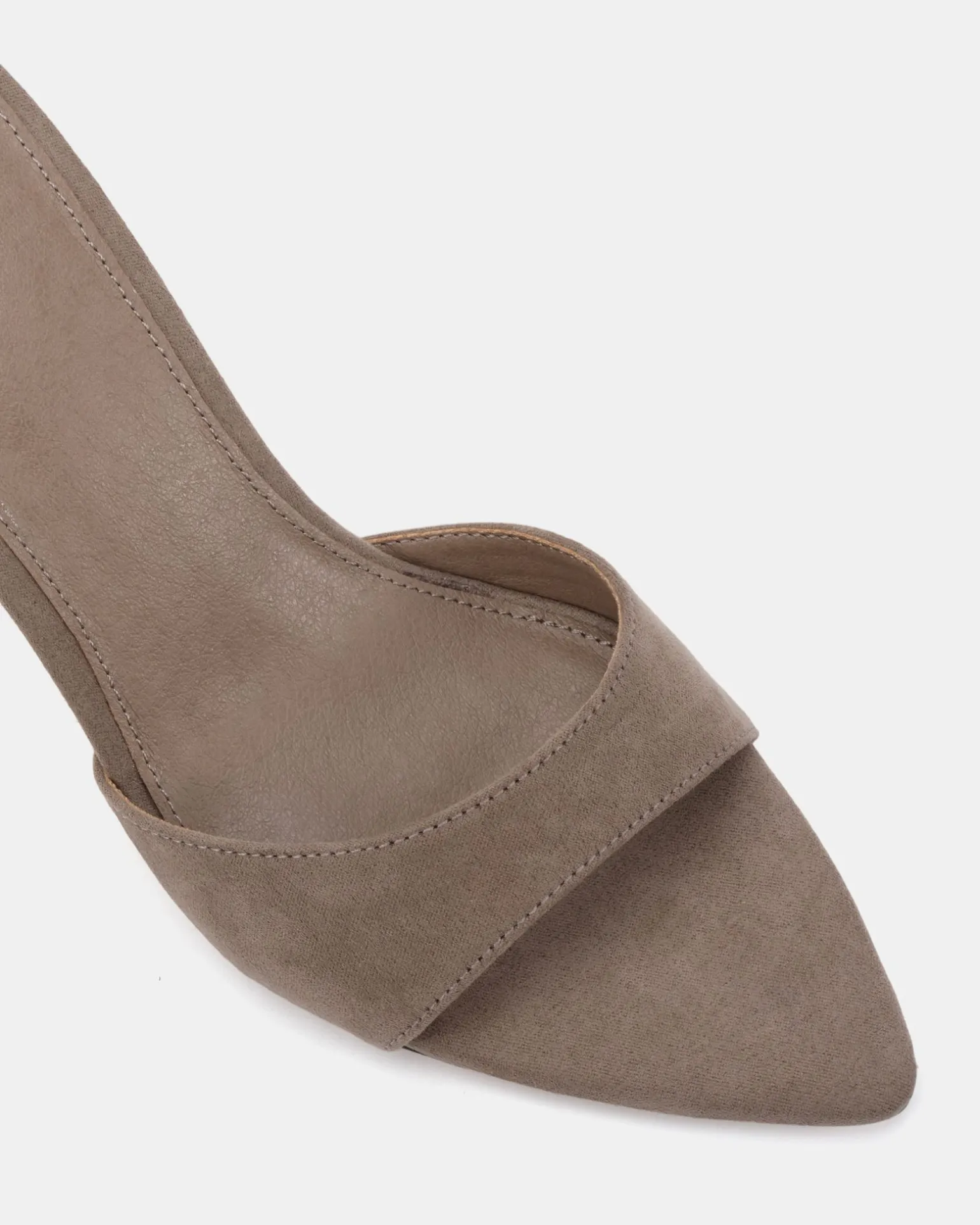 ZIV Dove Suede Mules