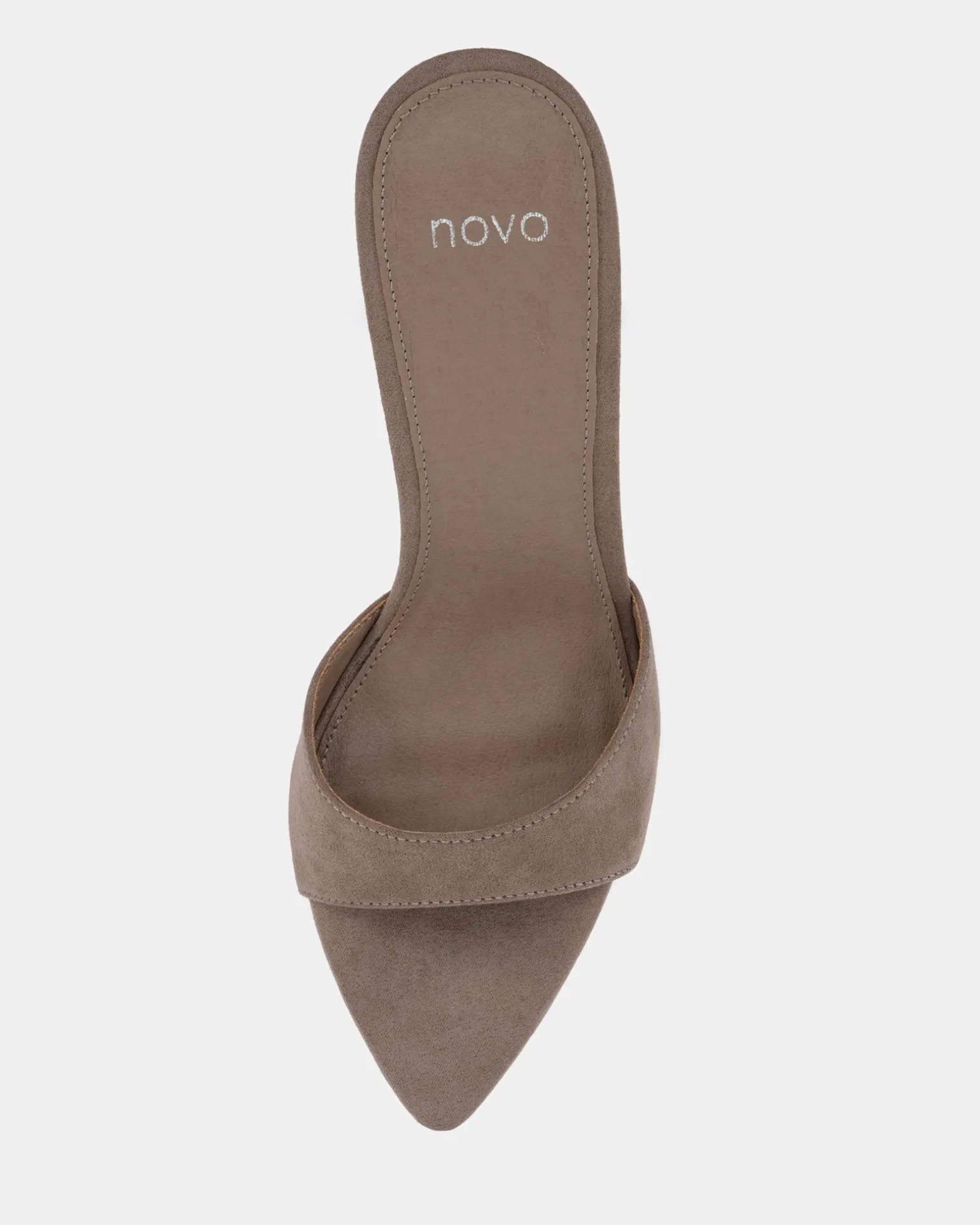 ZIV Dove Suede Mules