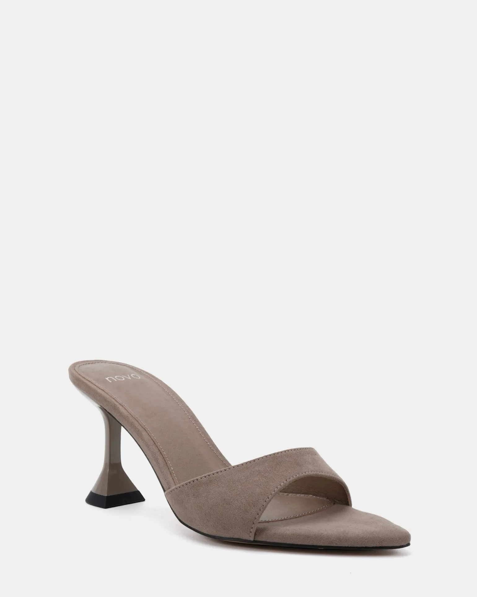 ZIV Dove Suede Mules