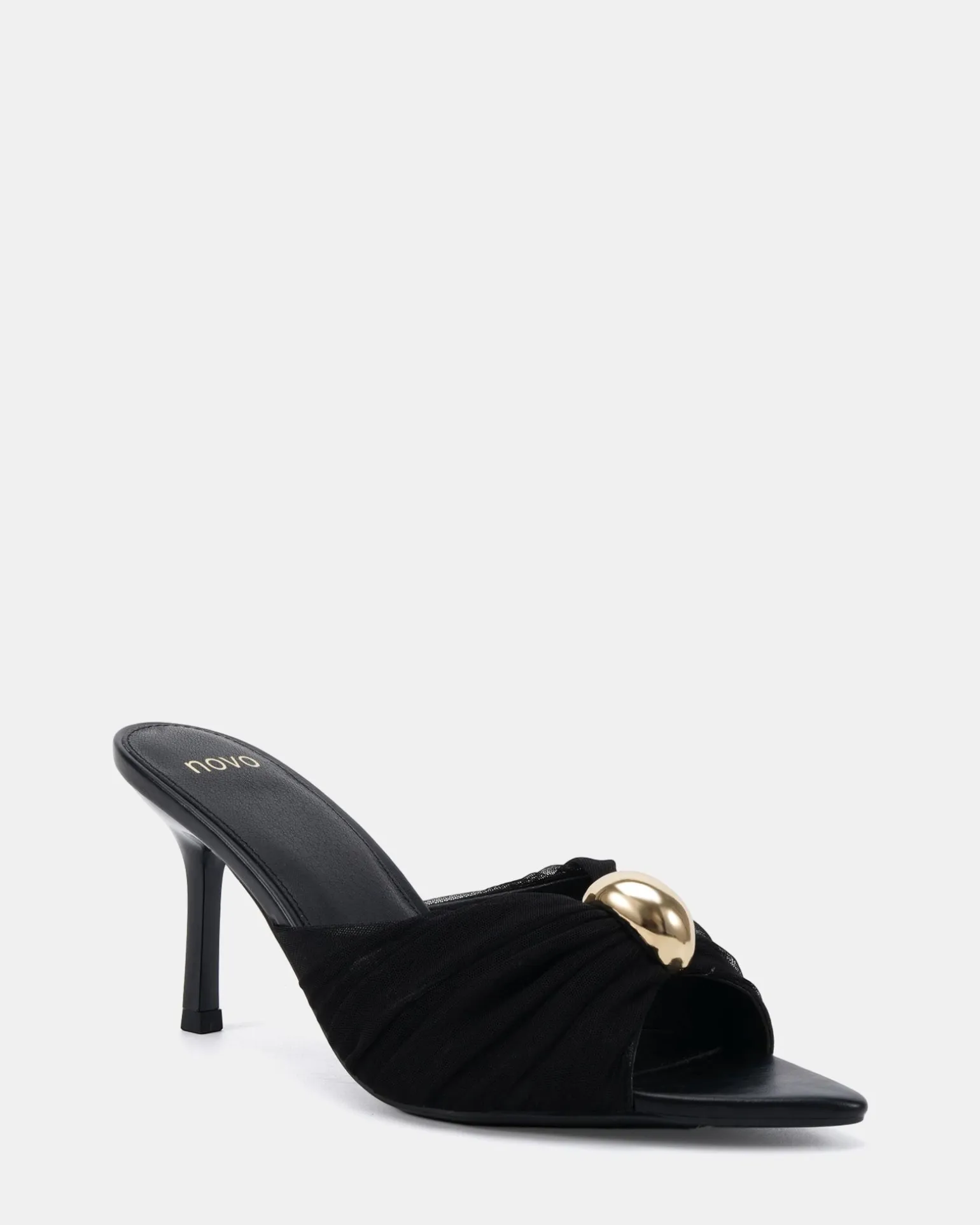 ZOFIA BLACK Mid Heels
