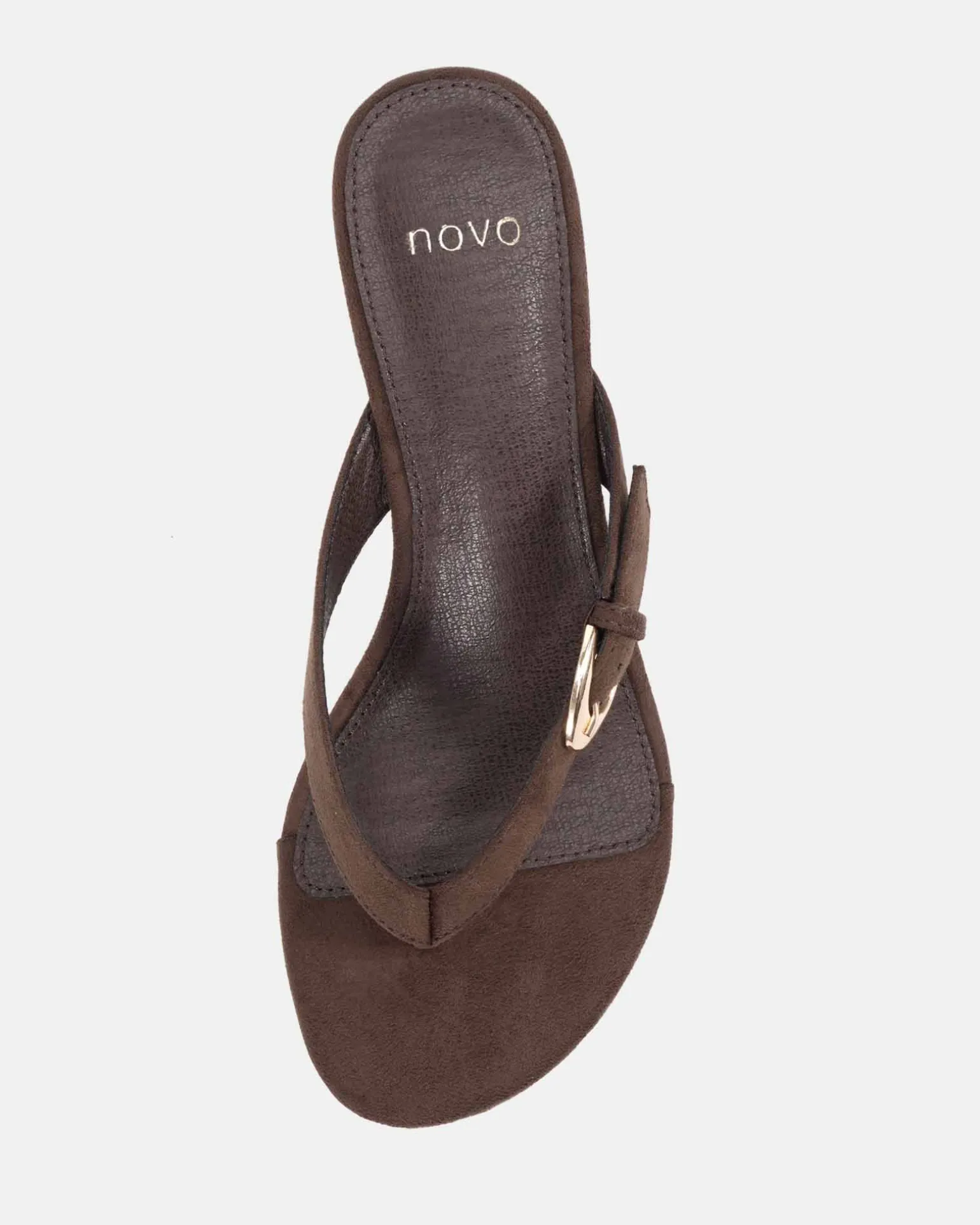 ZOPE ESPRESSO SUEDE Wedge Heels