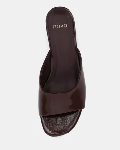 ZORI ESPRESSO PATENT Mules